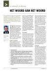 HET WOORD AAN HET WOORD