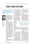 STAF, STOK EN STEM