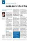 GOD ZAL ALLES IN ALLEN ZIJN