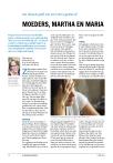 Moeders, Martha en Maria