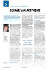 Gevaar van activisme