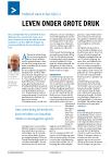 Leven onder grote druk