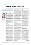 Terug naar de basis