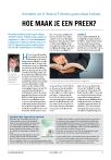 HOE MAAK JE EEN PREEK?