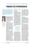 TRANEN DIE OPDROOGDEN