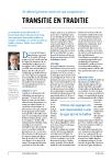TRANSITIE EN TRADITIE