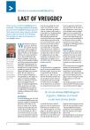 LAST OF VREUGDE?