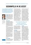 GEDOMPELD IN DE GEEST