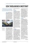 EEN THEOLOGISCH INSTITUUT