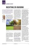 RICHTING EN DUIDING