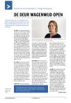 DE DEUR WAGENWIJD OPEN