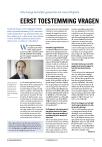 EERST TOESTEMMING VRAGEN