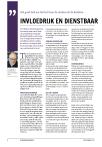 INVLOEDRIJK EN DIENSTBAAR