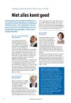 Niet alles komt goed