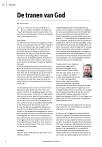 De tranen van God