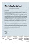 Mijn liefde tot de kerk