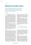 Roemen in Gods trouw