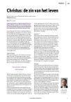 Christus: de zin van het leven