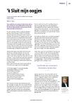 ’k Sluit mijn oogjes
