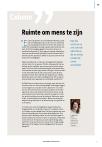 Ruimte om mens te zijn