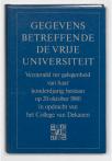Gegevens betreffende de Vrije Universiteit - pagina 1