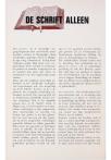DE SCHRIFT ALLEEN