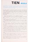 TIEN REGELS
