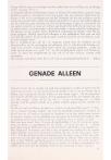 GENADE ALLEEN
