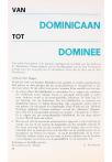 VAN DOMINICAAN TOT DOMINEE