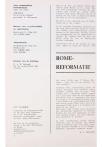 ROME-REFORMATIE