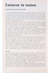 Luisteren én toetsen