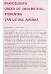 EVANGELISATIE ONDER DE UNIVERSITEITS-STUDENTEN VAN LATIJNS AMERIKA