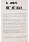 DE VROUW MET HET BOEK