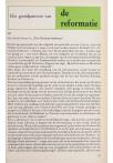 Het grondpatroon van de reformatie