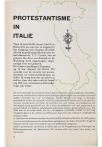 PROTESTANTISME IN ITALIE
