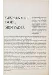 GESPREK MET GOD… MIJN VADER