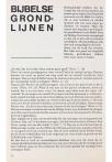 BIJBELSE GRONDLIJNEN