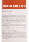 CHRISTUS KOMT TERUG!