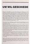 UW WIL GESCHIEDE