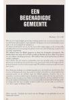 EEN BEGENADIGDE GEMEENTE