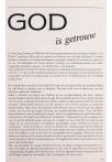 GOD is getrouw