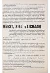 GEEST, ZIEL EN LICHAAM