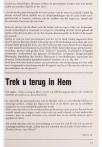 Trek u terug in Hem