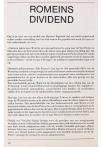 ROMEINS DIVIDEND