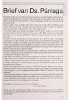 Brief van Ds. Parraga