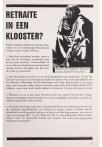 RETRAITE IN EEN KLOOSTER?