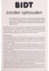 BIDT zonder ophouden