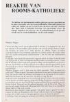 REAKTIE VAN ROOMS-KATHOLIEKE