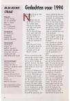 Gedachten voor 1994