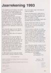Jaarrekening 1993